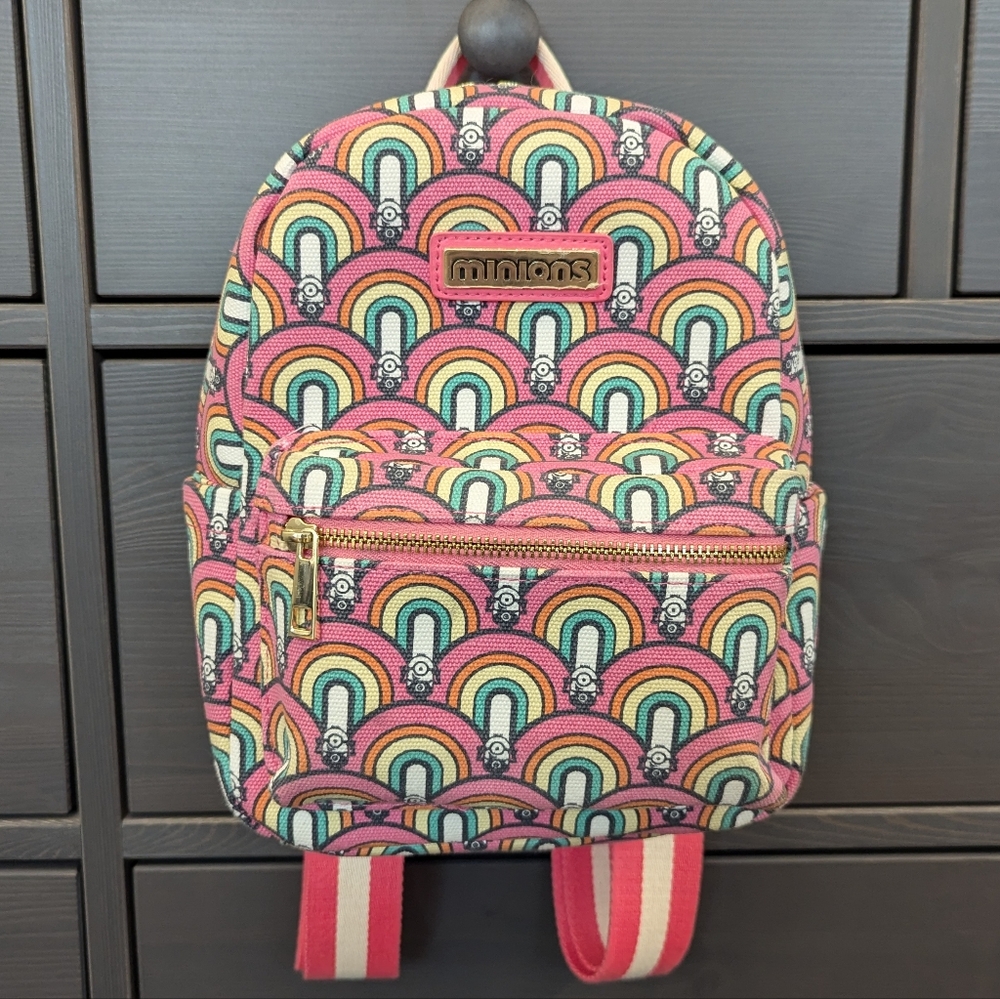 BoxLunch Exclusive Minions Mini Backpack NWOT